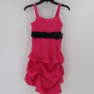 Emerald Sundae Pink Black Girls Special Occasion Dress Gown Gathered Bottom 10